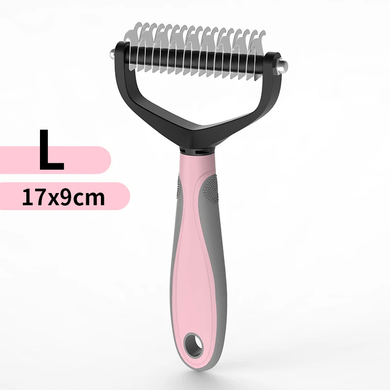 BROSSE POUR CHIEN ET CHAT DOUBLE FACE - MON TOUTOU