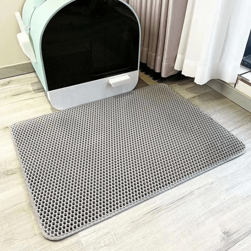 TAPIS POLYMÈRE POUR LITIÈRE | CleanPaw™ - MON TOUTOU