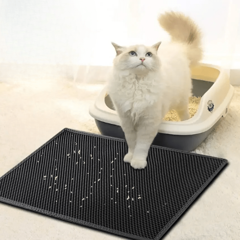 TAPIS POLYMÈRE POUR LITIÈRE | CleanPaw™ - MON TOUTOU
