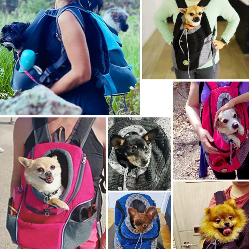 SAC A DOS DE TRANSPORT POUR CHIEN - MON TOUTOU