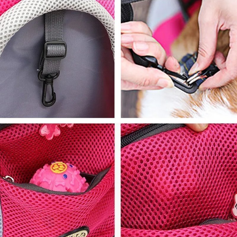 SAC A DOS DE TRANSPORT POUR CHIEN - MON TOUTOU