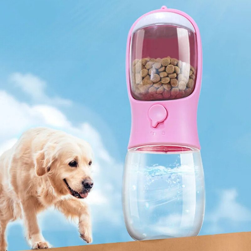 gourde-portable-pour-chien-2-en-1