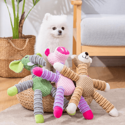 JOUET DE DENTITION EN PELUCHE - MON TOUTOU