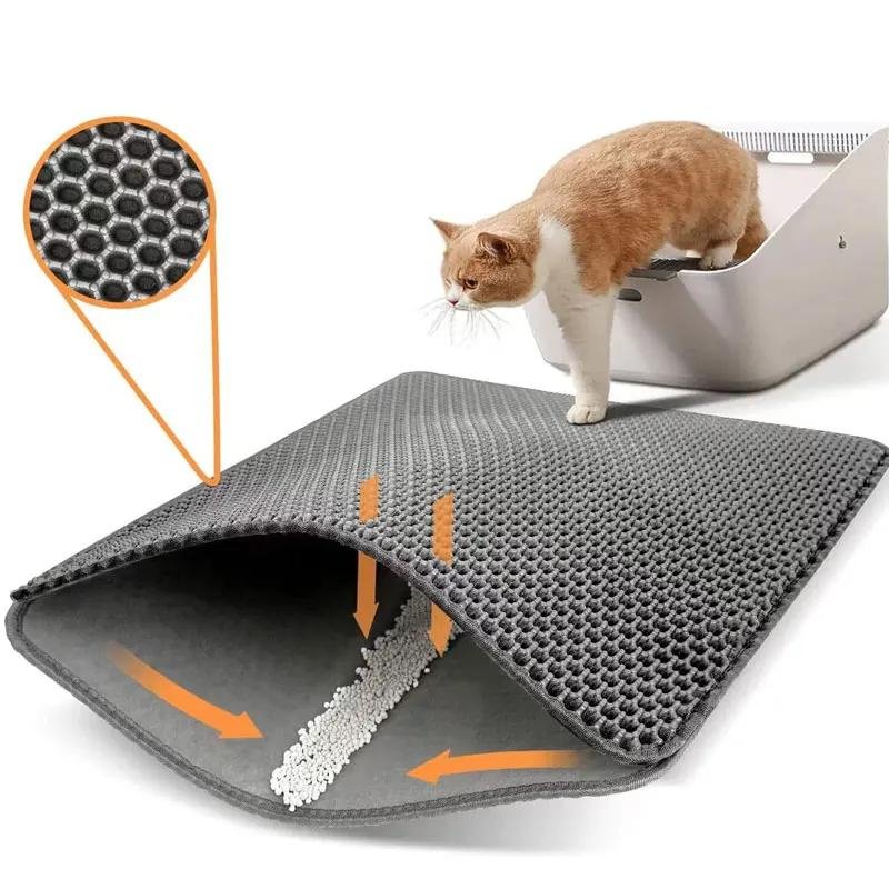 TAPIS POLYMÈRE POUR LITIÈRE | CleanPaw™ - MON TOUTOU