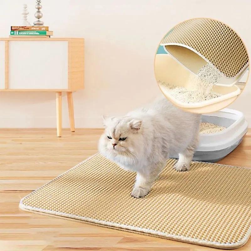 TAPIS POLYMÈRE POUR LITIÈRE | CleanPaw™ - MON TOUTOU