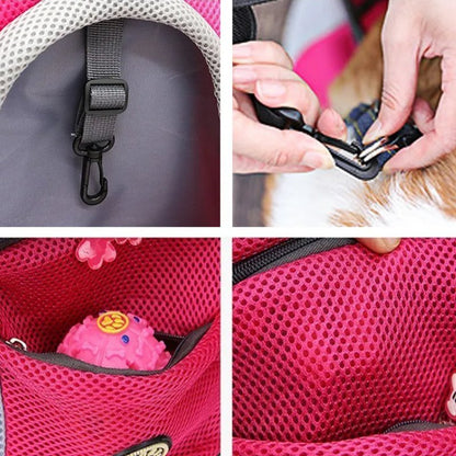 SAC A DOS DE TRANSPORT POUR CHIEN - MON TOUTOU